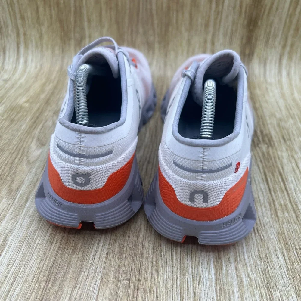 On Cloud X 3 Women's Size 8.5 Ivory Alloy Running Shoes Sneakers 60.98252